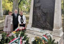 Megemlékezés Erkel Ferenc síremlékénél